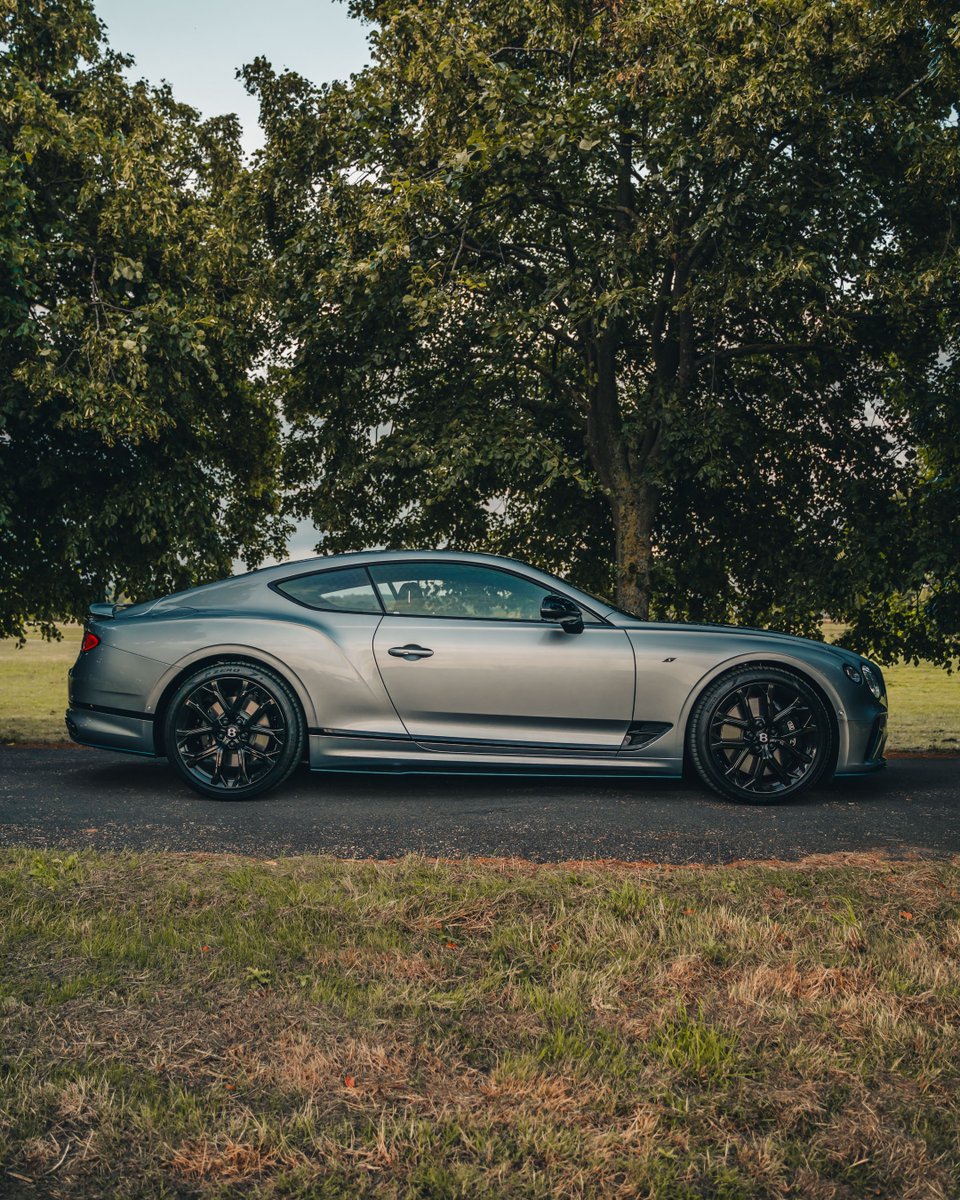 A side profile that never gets old.

#BentleyChelmsford #BentleyTunbridgeWells #Bentley #ContinentalGT S (V8) WLTP drive cycle: fuel consumption, mpg (l/100km) – Combined 23.3 (12.1). Combined CO₂ Emissions – 275 g/km