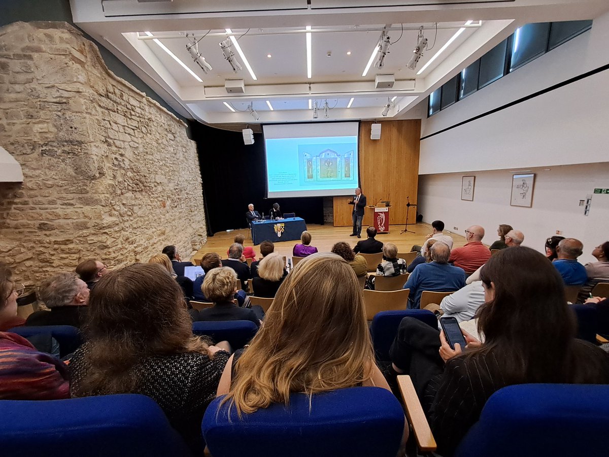 We welcomed Maximilien Durand & Jannic Durand to Corpus Christi yesterday for a presentation of the @MuseeLouvre's new department of Byzantine & Eastern Christian art. Moderated by Frédérique Duyrat (@AshmoleanMuseum) the event was convened by Olivier Delouis as part of the LABS