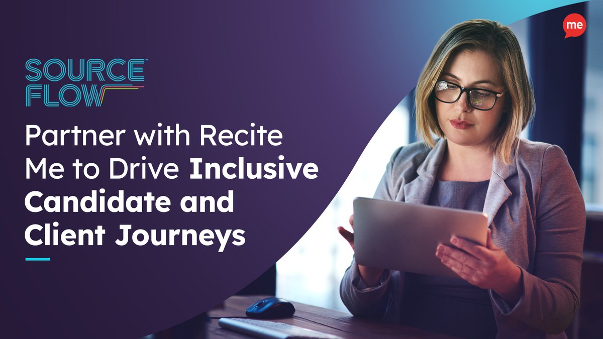 Recite Me is thrilled to announce our partnership with SourceFlow 🎉 The partnership will provide SourceFlow clients with the information, ideas, and support they need to create an inclusive experience online. Read more about the exciting news here ⬇️ eu1.hubs.ly/H09fhyC0