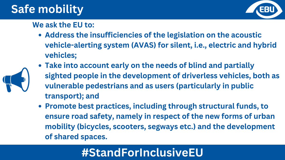 📢 Here is our related demand. #StandForInclusiveEU