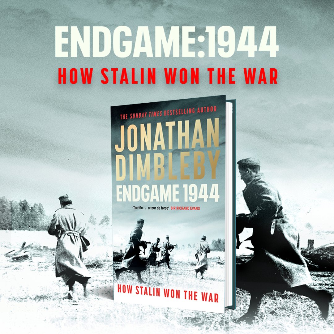 We’re delighted to publish Endgame 1944 by bestselling historian @dimbleby_jd his new, gripping and authoritative account of the year that sealed the fate of the Nazis. 'Terrific . . . a tour de force' Sir Richard Evans Out today: bit.ly/3QRSIyr