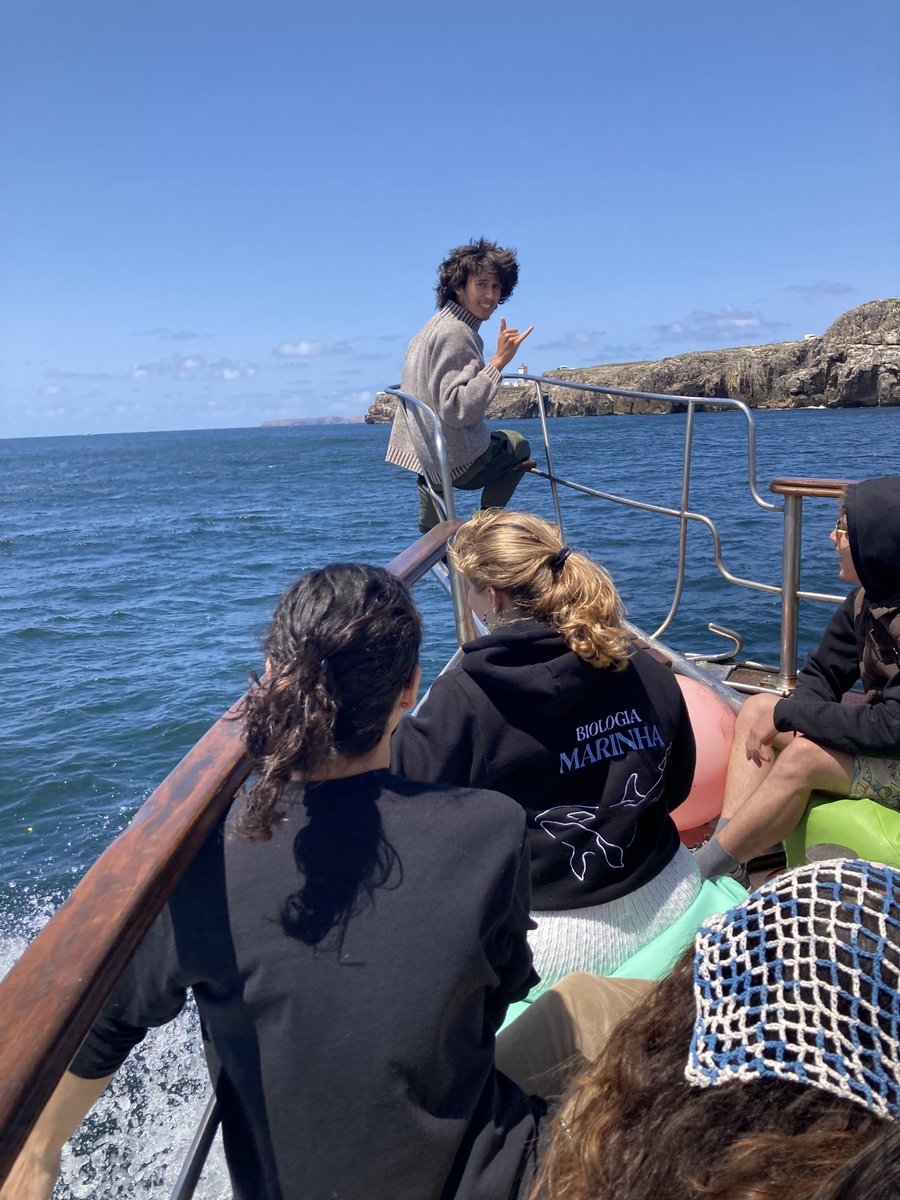 ESTM_IPL's tweet photo. • BIOLOGIA MARINHA NA BERLENGA •
No âmbito da UC Vertebrados Marinhos, os estudantes de Biologia Marinha visitaram a Ilha da Berlenga.
Docentes: Guilherme Ferreira e Sónia Cotrim
+INFO: https://t.co/h0g9SKTHM1…. . .
#EMD2024 #BeGreenGoBlue #ESTM #Peniche https://t.co/pr2PZdqUDu