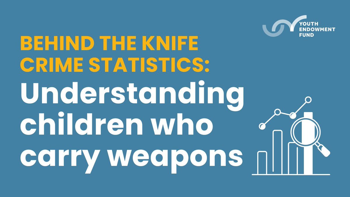 YouthEndowFund's tweet photo. In our latest blog, we delve into the latest knife crime statistics, paired with responses from our Children, Violence and Vulnerability survey, from the minority of young people who carried a weapon.

Learn more: https://t.co/O2PXWUTUe5

#KnifeCrimeAwareness https://t.co/wKFi6DUdiw