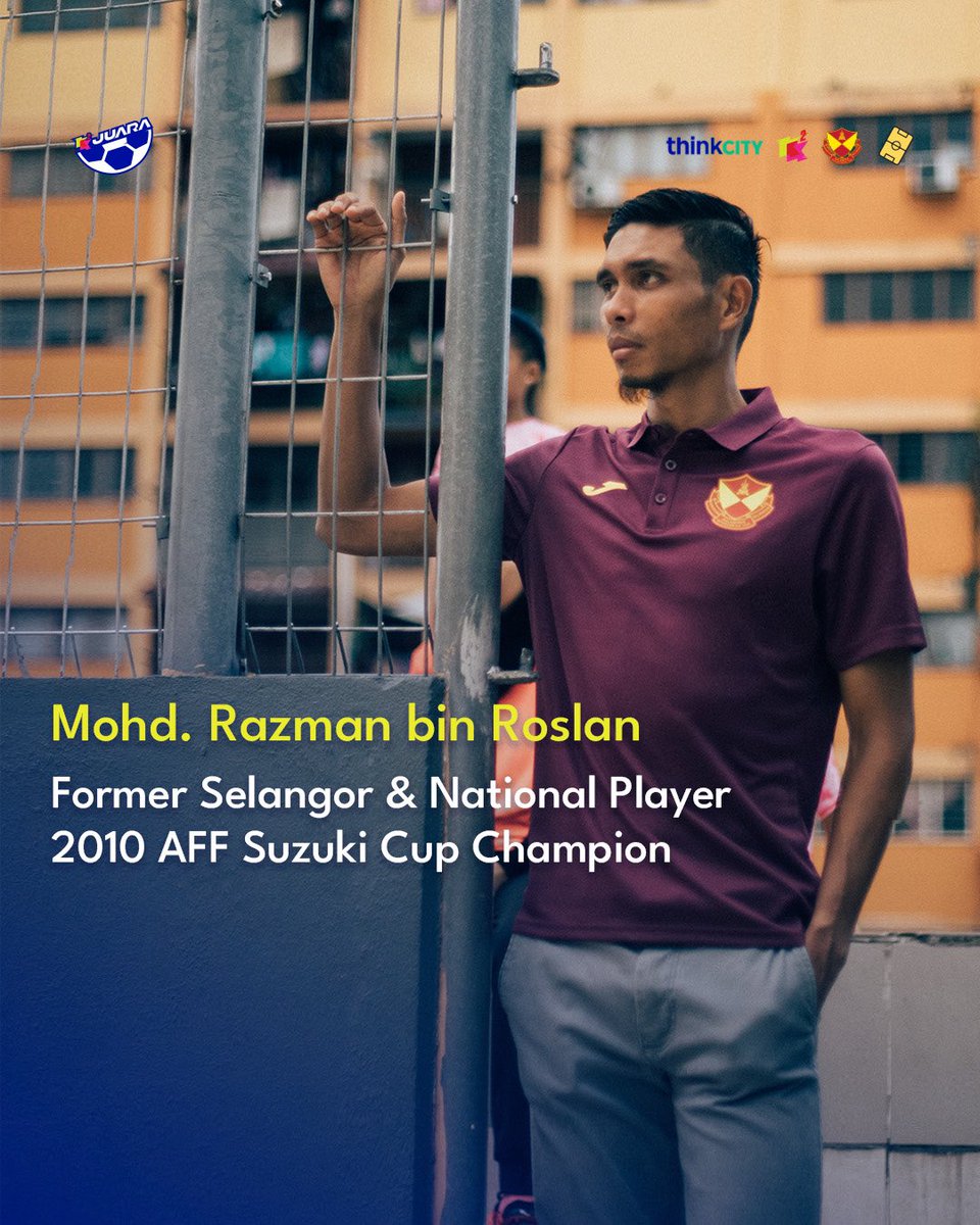 The first FAS Ambassador to jump on board with K2K Juara is none other than @RazmanRoslan13 , a familiar face from his days on the field with Selangor. As a player, he holds a special place in Selangor’s history books with a whopping 311 appearances!