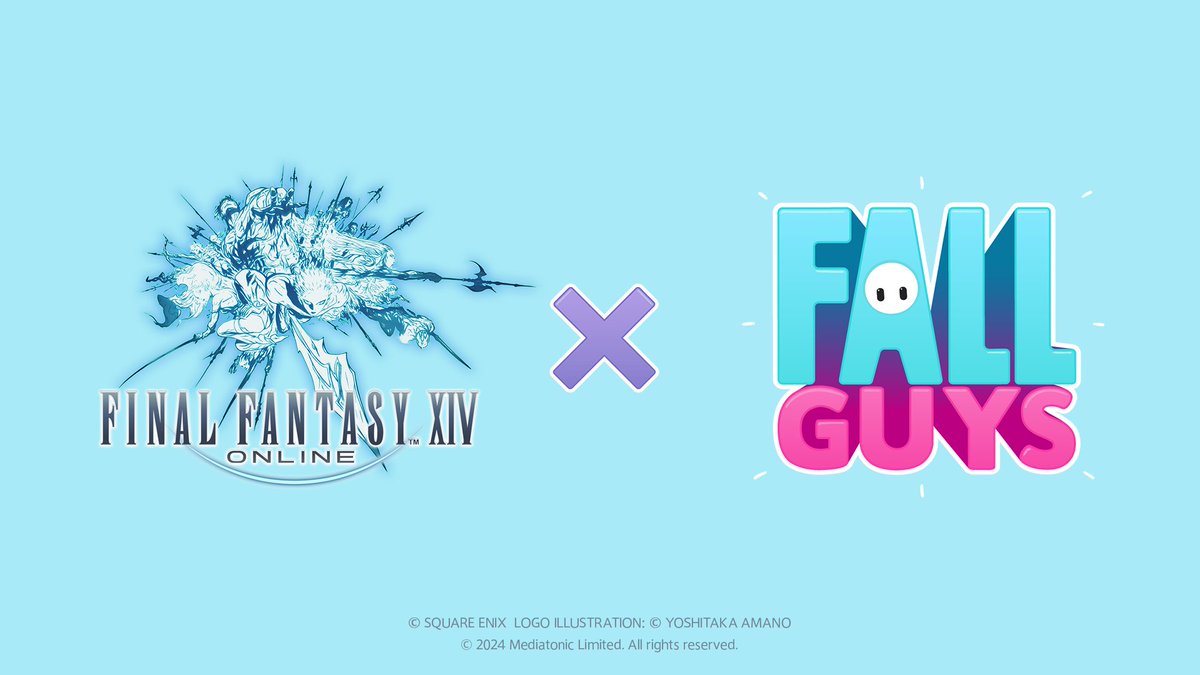 🌈✨✨＼＼　Wooo!!!　／／✨✨🌈 🟩🟦🟪 #FF14 × #FallGuys 🟪🟦🟩　　　 🟥🟧 コラボイベント開催中‼ 🟧🟥 障害物を乗り越えて、勝利のクラウンをつかみとろう👑 🗓️5月23日（木）～ 6月10日（月） 🌐sqex.to/dsNHH