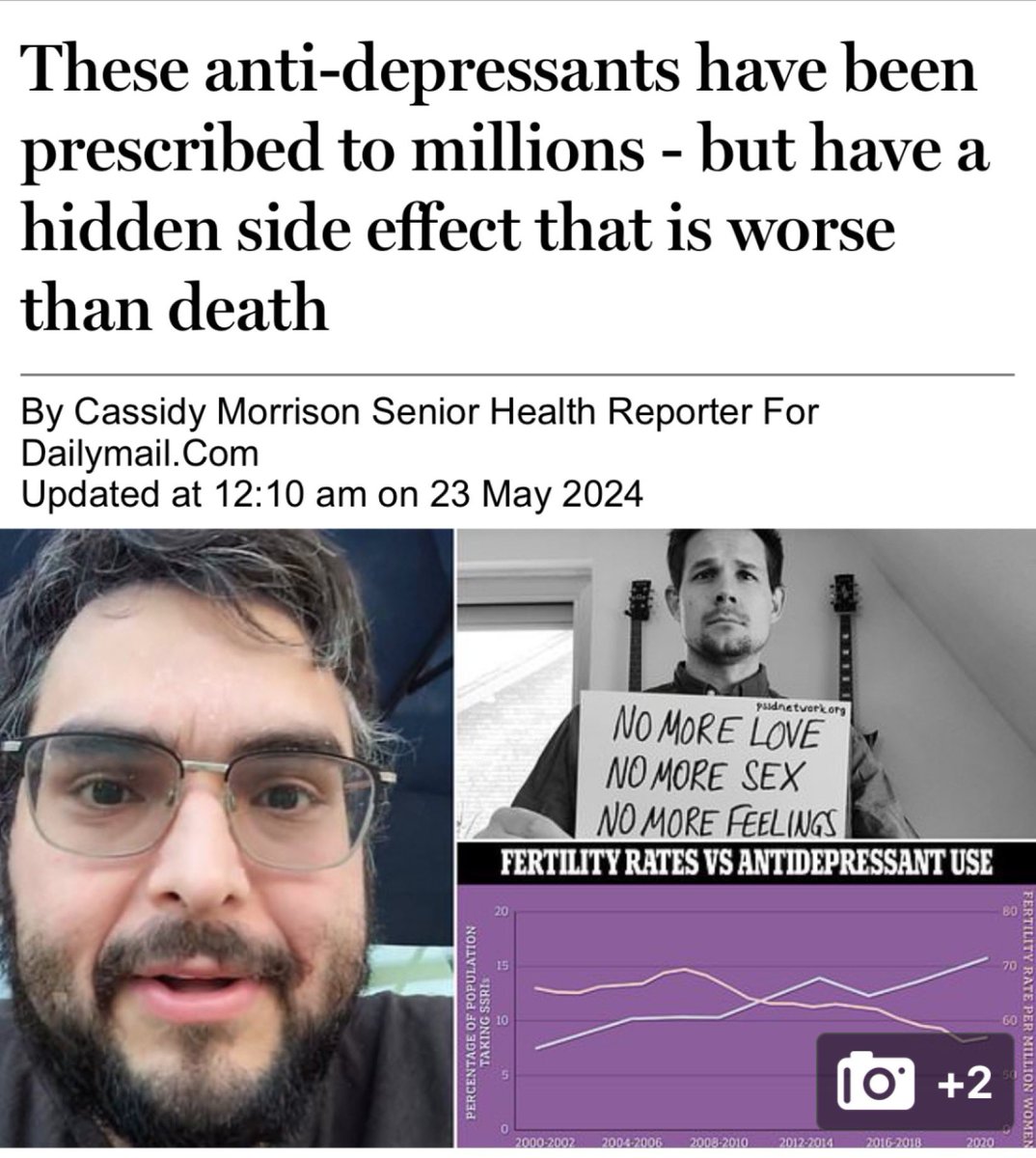 Antidepressants destroy sexual function in users, even years after they have stopped taking them. It’s no coincidence that as antidepressant prescriptions continue to soar, so do the number of people formally describing themselves as “asexual”.