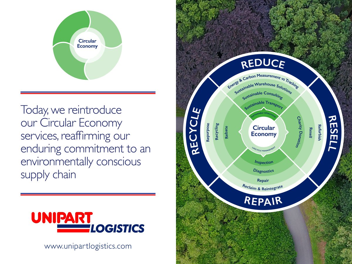 Our Circular Economy solutions extend across sustainable operations &amp;lifecycle management.
We are a responsible supply chain partner with 25 years of experience delivering sustainability-focused operations for some of the biggest names across sectors.
circular-economy.unipart.com/circular-econo…