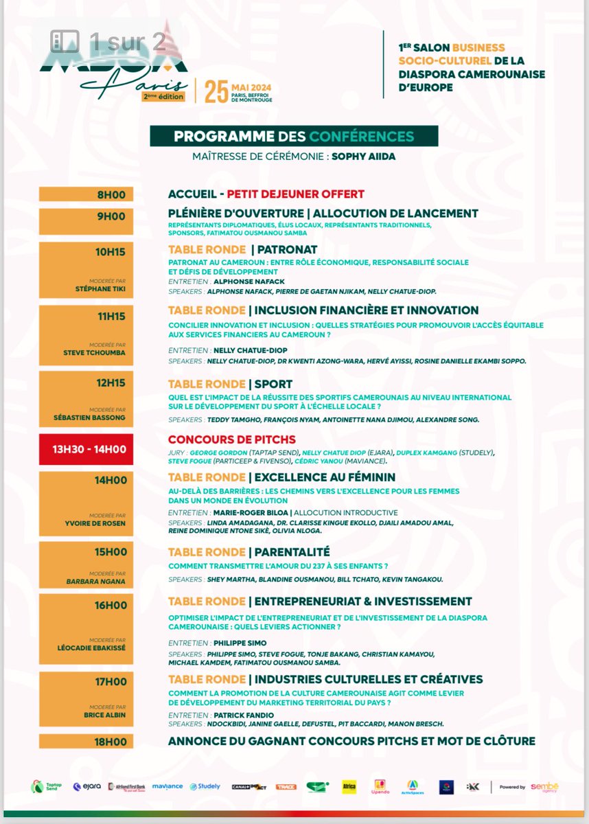 Boolean237's tweet image. Restez connectés pour suivre notre aventure ! 🙌🏽🇨🇲 
#BooleanPro #PitchStartup #MBOAParis #Innovation #GestionPointDeVente