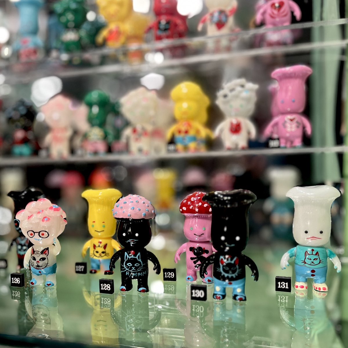 ボリス雑貨店 ヒグチユウコ SKULL TOYS KAGIO CATS セット ボリス雑貨