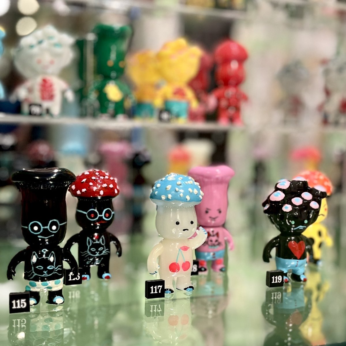SKULL TOYS KUKERI 蓄光 ヒグチユウコ ボリス雑貨店 クケリ SKULL TOYS