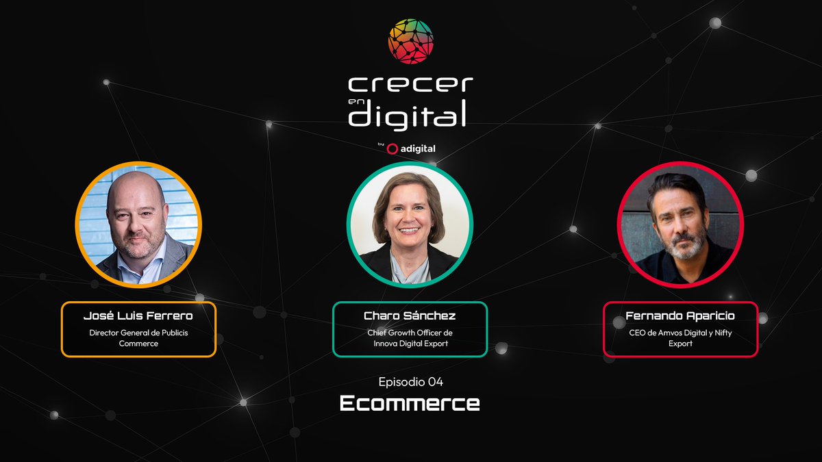 📢¡Nuevo episodio de #CrecerEnDigital disponible!

🎧En este tercer episodio explora las #TendenciasDigitales2024 en ecommerce que contribuyen al crecimiento de la pyme

Puedes disfrutar del episodio completo aquí 👉crecerendigital.adigital.org/episodio/como-…