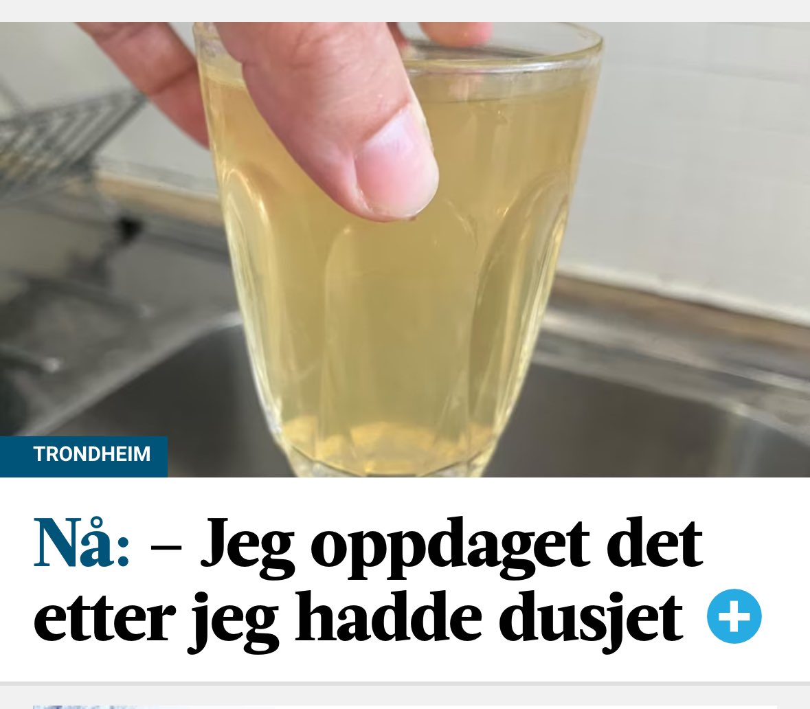 Kanskje du skulle dusjet litt oftere?