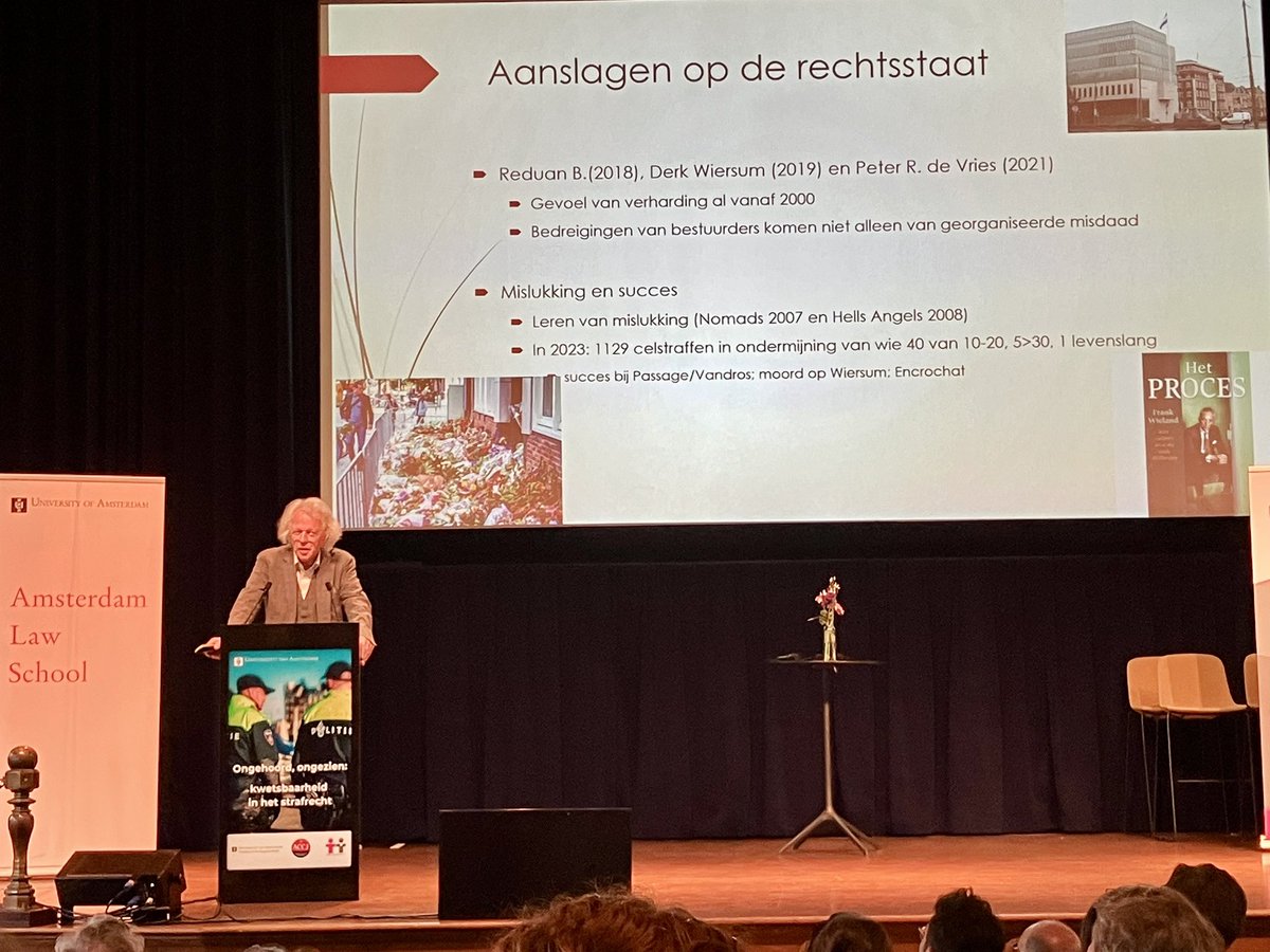 Op het congres 'Kwetsbaarheid in het #strafrecht' spreekt lid van de Hoge Raad Ybo Buruma over ‘de anti-fragiele rechtsstaat’. Een rechtsstaat die sterker wordt van tegenslag. #Rechtspraak