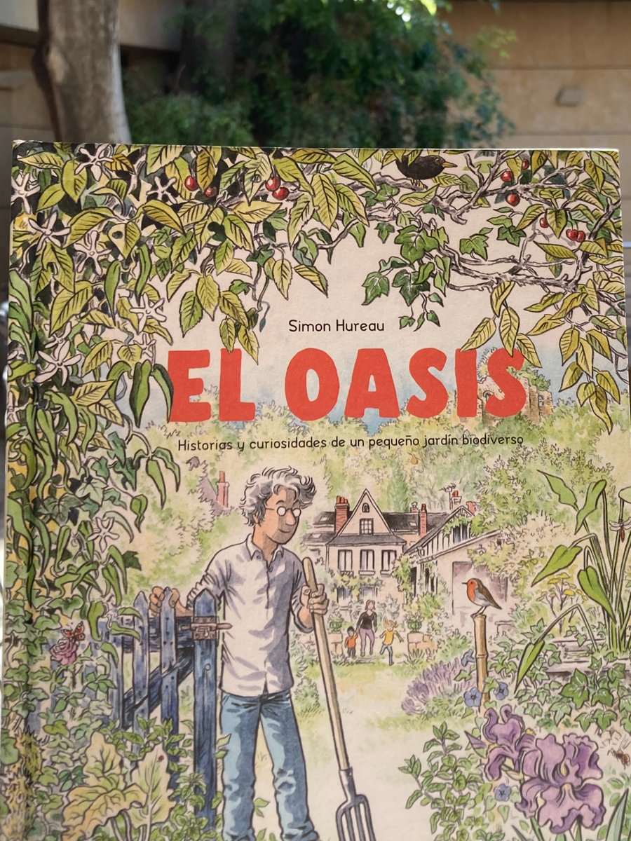 🌿Entre els últims 📖de #BibliotecaBotànicUV tenim 'El oasis: historias y curiosidad de un pequeño jardín biodiverso' de Simon Hureau. El còmic conta la mudança a una nova casa amb un jardí una miqueta trist i es proposen transformar-lo en una font de vida...

#LlegeixNatura