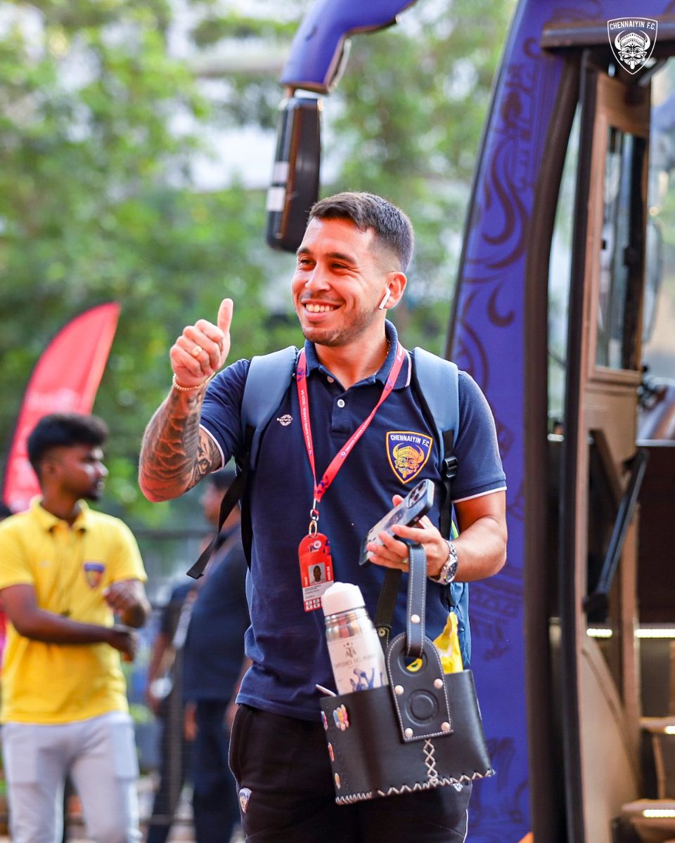 Thank you for everything and all the best for the future, Cristian! 🙌💙 #AllInForChennaiyin