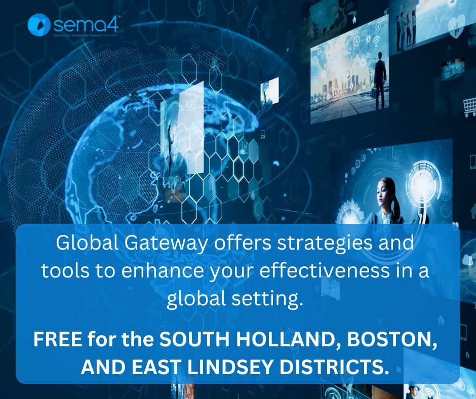 🛠️ Tools, strategies, success! #GlobalGateway offers all you need for global business excellence. 
Join now buff.ly/3IUcmFG 

UKSPF funded 
#BusinessTraining #SouthHolland #Boston #EastLindsey