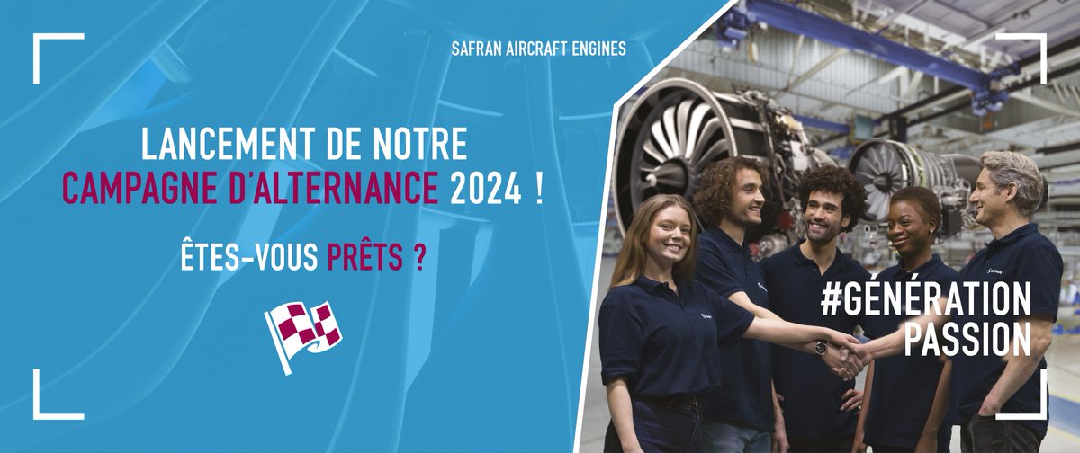 [🚨 #Alternance] C’est officiel ! 
Nous recrutons + de 400 apprentis pour la rentrée 2024, sur tous nos sites en France et dans tous nos métiers : 
✅Mécanique
✅Supply Chain
✅Production...
Pour rejoindre la #GénérationPassion c’est ici ⤵
urlr.me/htqvM
#iciçarecrute