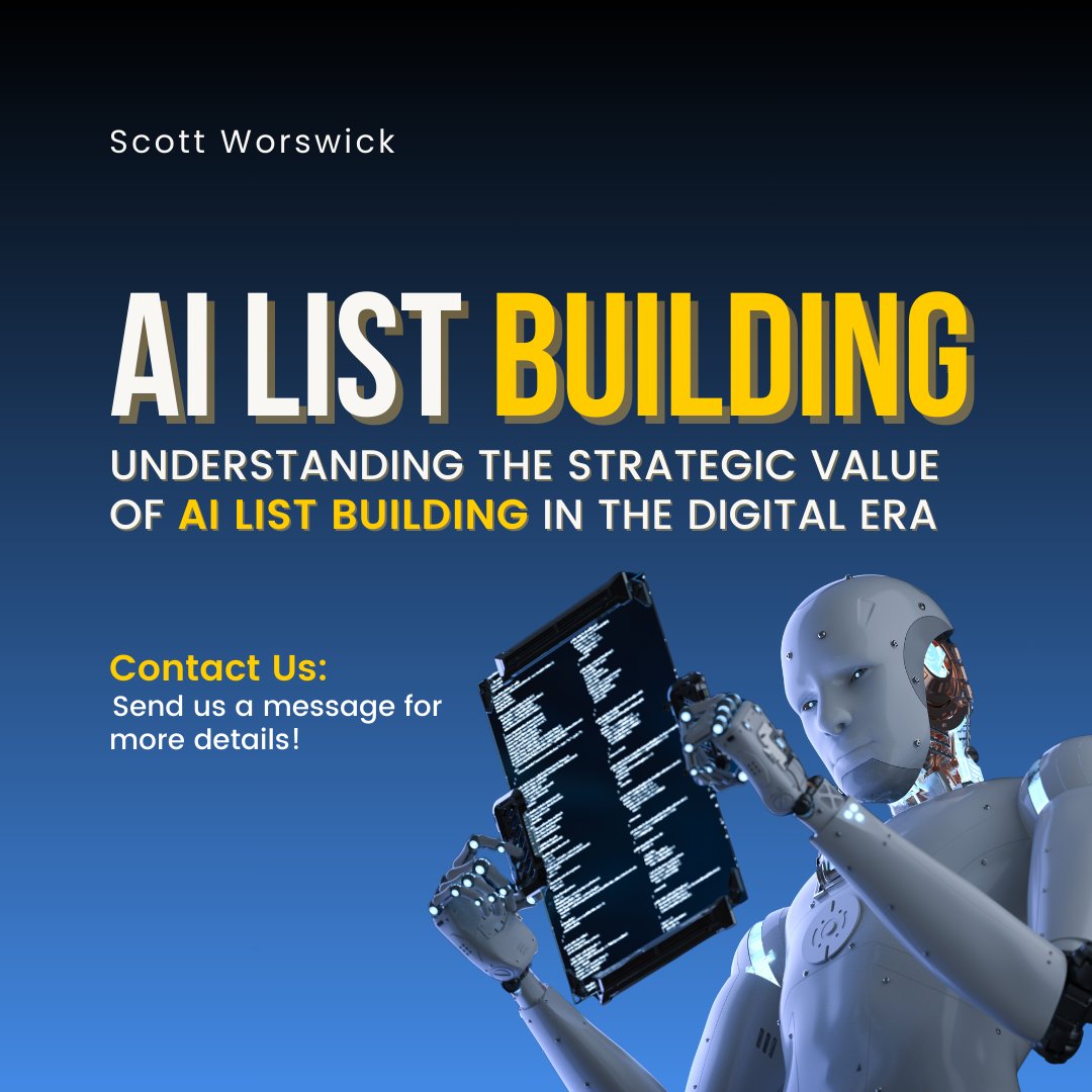 Understanding the Strategic Value of AI List Building in the Digital Era markethive.com/group/6165/blo…