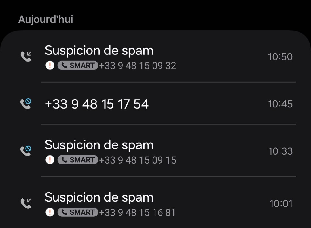 Julienchaps's tweet image. Quelqu'un sait comment stopper ce délire ?!?! Ils sont en train de me rendre fou...40 appels par jour...je craque ! 😱😡 #AuSecours