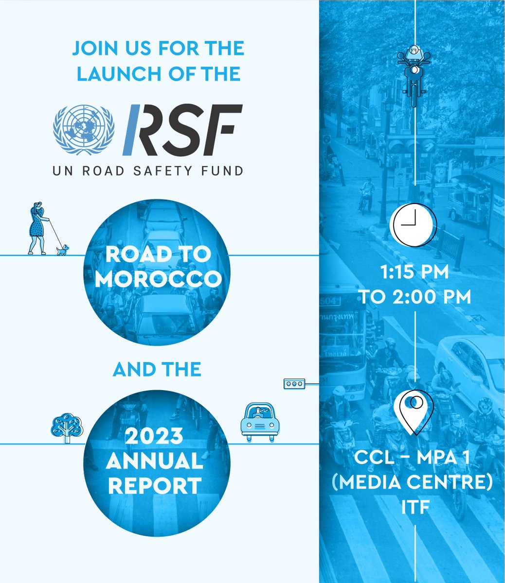 Are you in Leipzig #ITF24 today? 
Then join the @UN_RSF press conference today for the launch of the Road to Morocco High-level Pledging Forum and the 2023 Annual Report. 
⏰13:15 - 14:00
📍Summit Media Centre