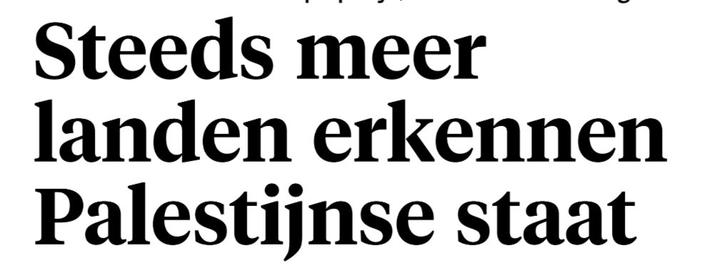 Spanje, Ierland en Noorwegen erkennen de Palestijnse staat. Ze denken dat vrede in het Midden-Oosten hierdoor op den duur mogelijk wordt. Nu Nederland nog.
Och ja, Israël is natuurlijk woedend.