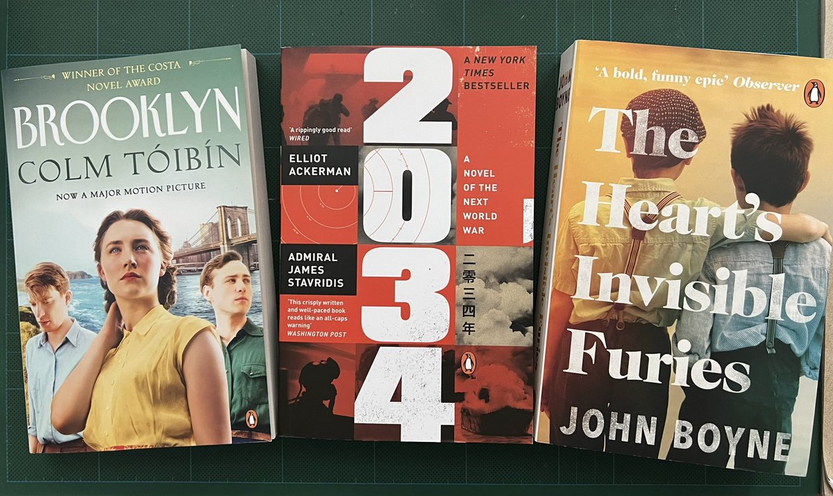 Had a great time last night as always at the After Hours Book Club @BooksAlbans. These are the eclectic threesome of books recently read, which I shared with my fellow book lovers. 
#books #reading #bookclub  #afterhoursbookclub #booksonthehillstalbans #indiebookshop