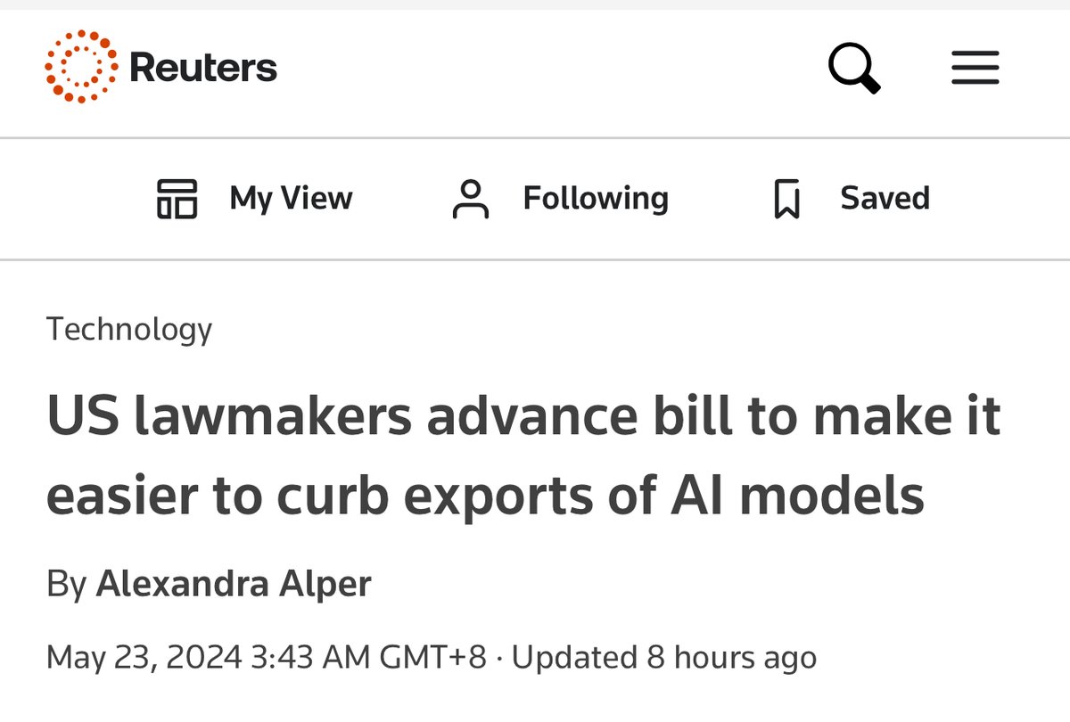 The U.S. is after hegemony in #AI by keeping the technology all to itself. This protectionist stance threatens international cooperation and progress in AI.