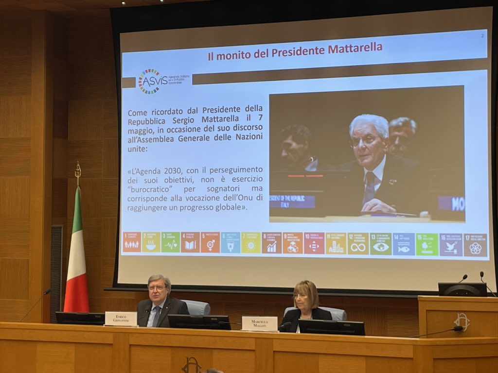 Giovannini: “Nelle discussioni con Regioni e Comuni abbiamo percepito una grande conoscenza che deve essere impiegata sui territori e globalmente. L’#UE deve attuare i progetti degli Stati membri per realizzare dell’#Agenda2030” #FestivalSviluppoSostenibile #guardiamoalfuturo