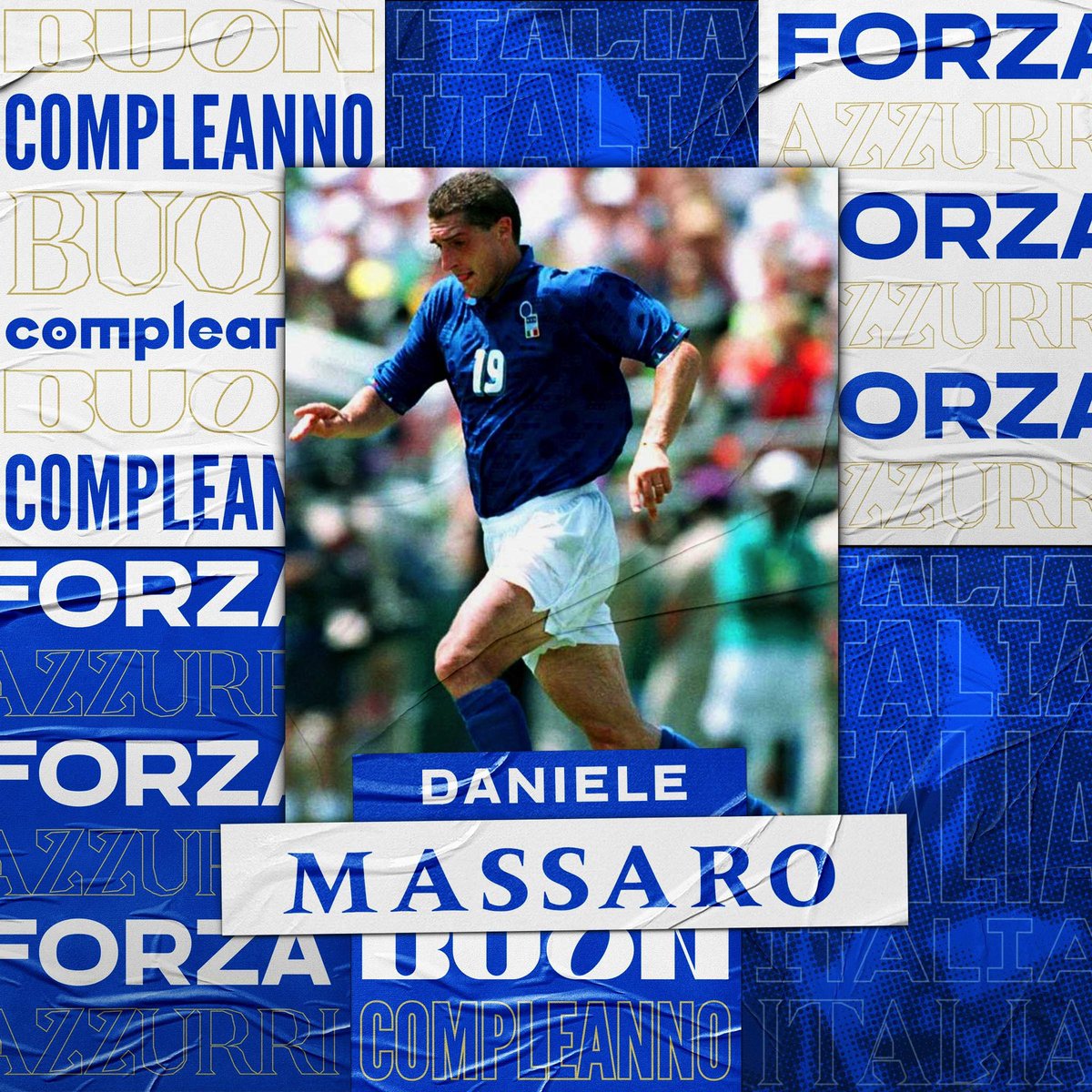 🎂 Buon compleanno a Daniele #Massaro che compie 63 anni!

🇮🇹 15 presenze e 1 gol in #Nazionale 
🏆 Campione del Mondo 1982

#Azzurri #VivoAzzurro