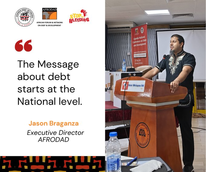 Uganda’s Public Debt portfolio was further worsened by the onset of the Global COVID-19 pandemic which led to heightened expenditure at the time there was drastic decline in domestic revenue growth rate from 14.95% in FY 2018/19 to 0.81% in FY 2019/20. afrodad.org/news-events/ne…