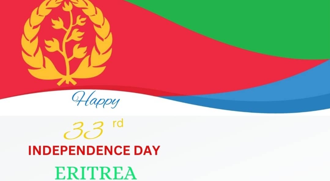 WHOEritrea's tweet image. Congratulations to Eritrea on its 33rd Independence Anniversary! Honoring the resilience and courage of its people in the long journey to freedom. 🇪🇷 #EritreaIndependence #UnityAndStrength @shabait @drnonsoejiofor @MOHEritrea @hawelti