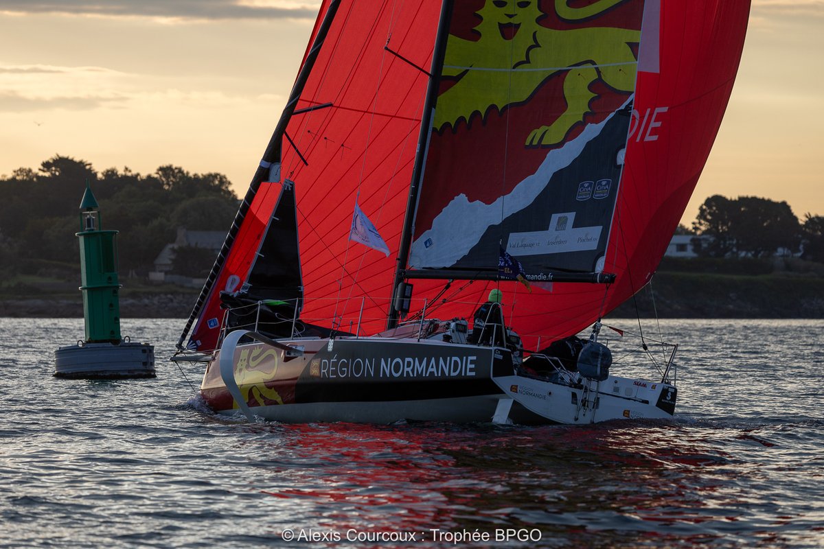 ⛵️ Notre skipper régional Jules #Ducelier a invité @LOISONAlexis (skipper Région de 2019 à 2021) lors du #TrophéeBanquePopulaireGO en double. 800 milles sur la Route des Iles du Ponant, où le duo normand décroche une belle 4eme place !👏🐆