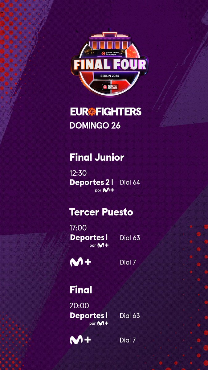 Domingo de Euroliga. Domingo de #Eurofighters.