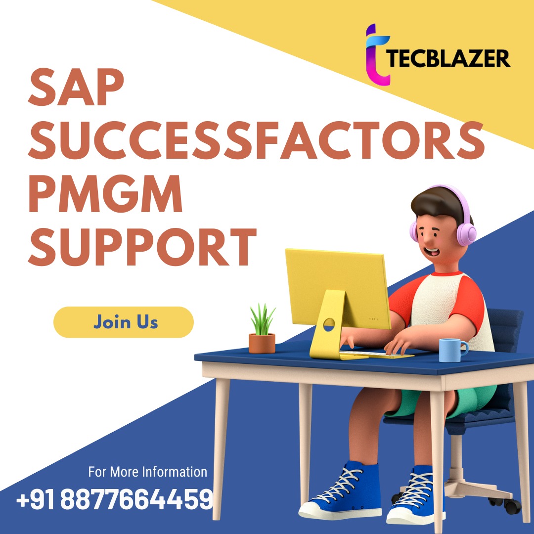 'Elevate your talent management game with our SAP SuccessFactors PMGM module training and support. Unleash the full potential of your workforce with Tecblazer Institute.'