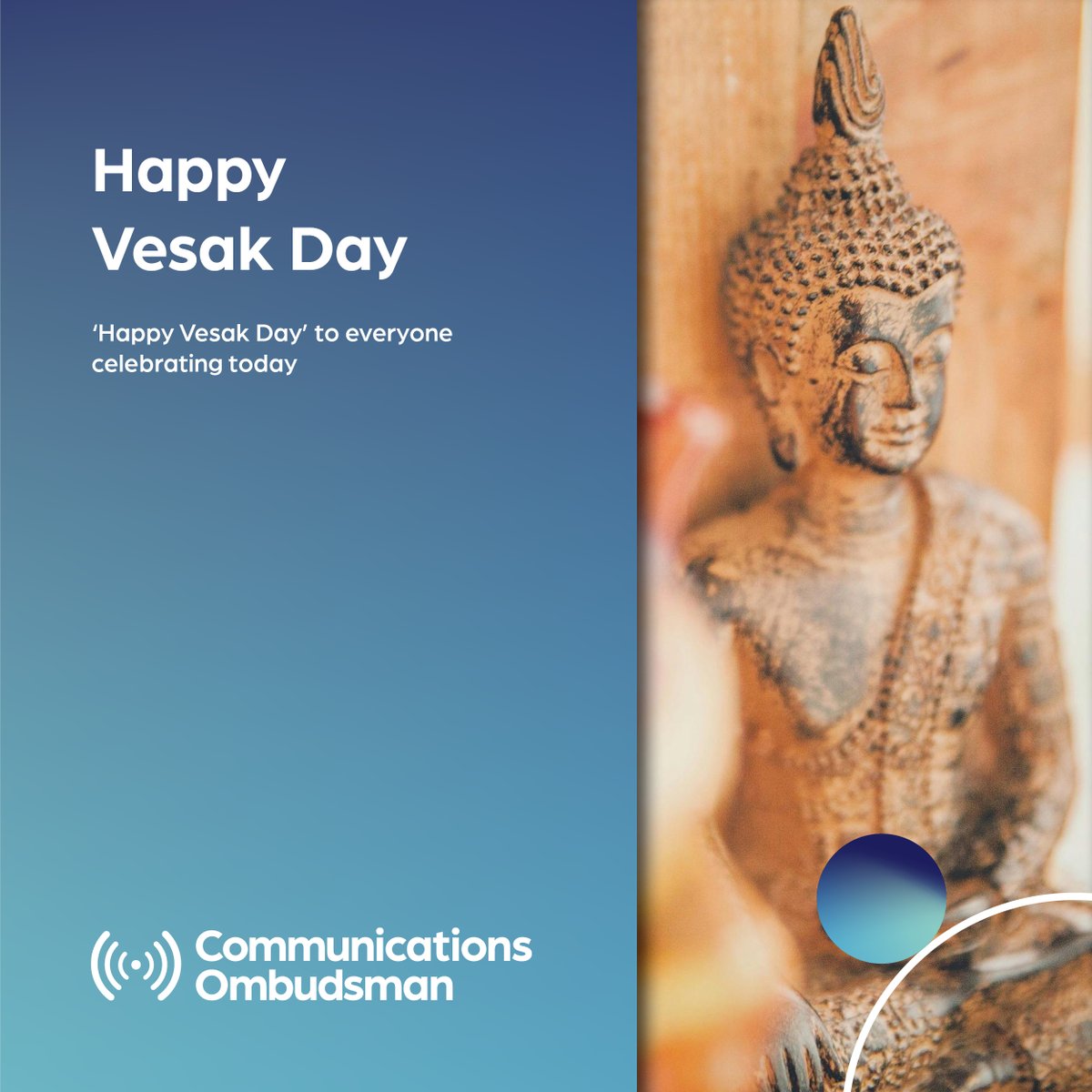 We'd like to wish Happy Vesak Day to everyone celebrating today.