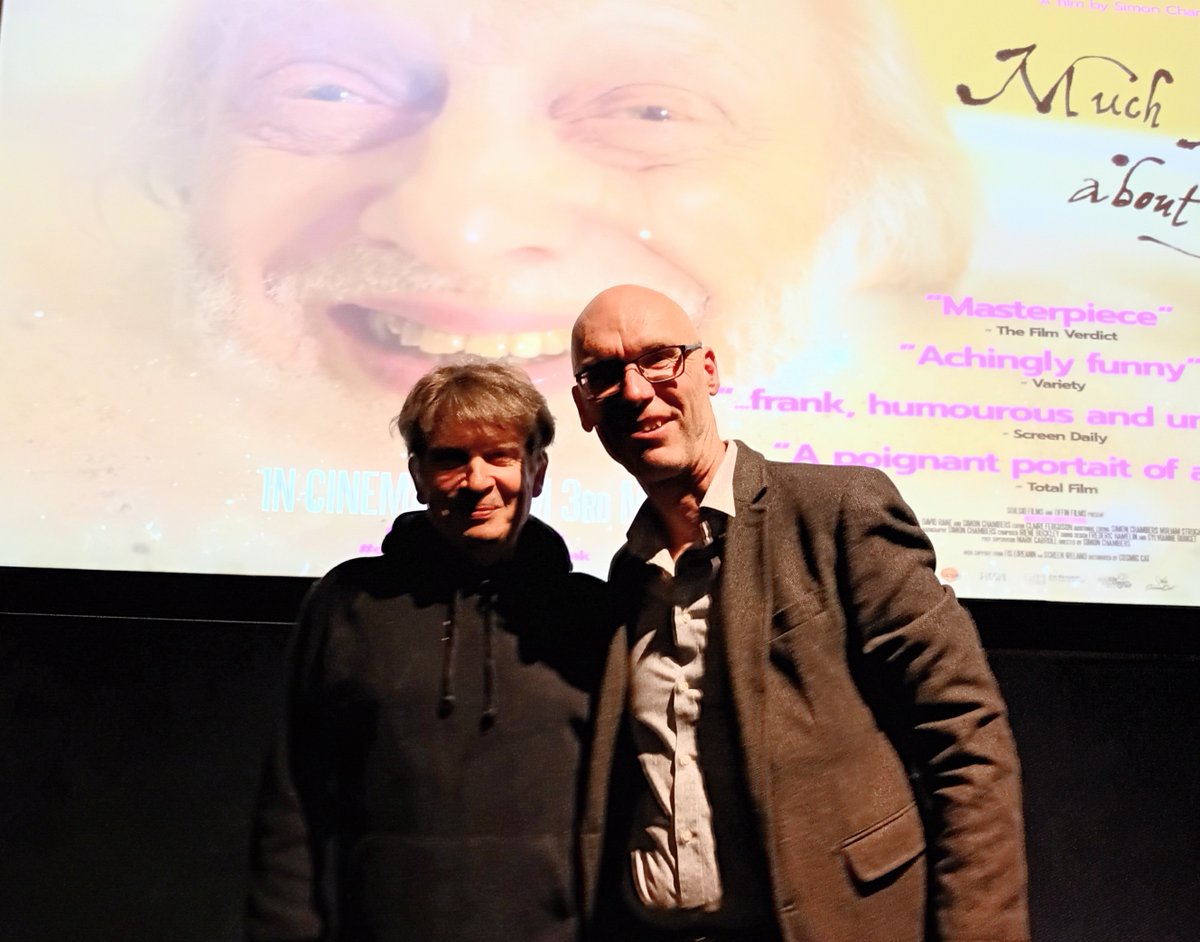 Last week we attended a screening of the award-winning documentary film 'Much Ado About Dying' at the Genesis Cinema in London and facilitated a Q&A with the director Simon Chambers. Find out more about this moving documentary here: go.carersuk.org/4anNZM8?utm_so…