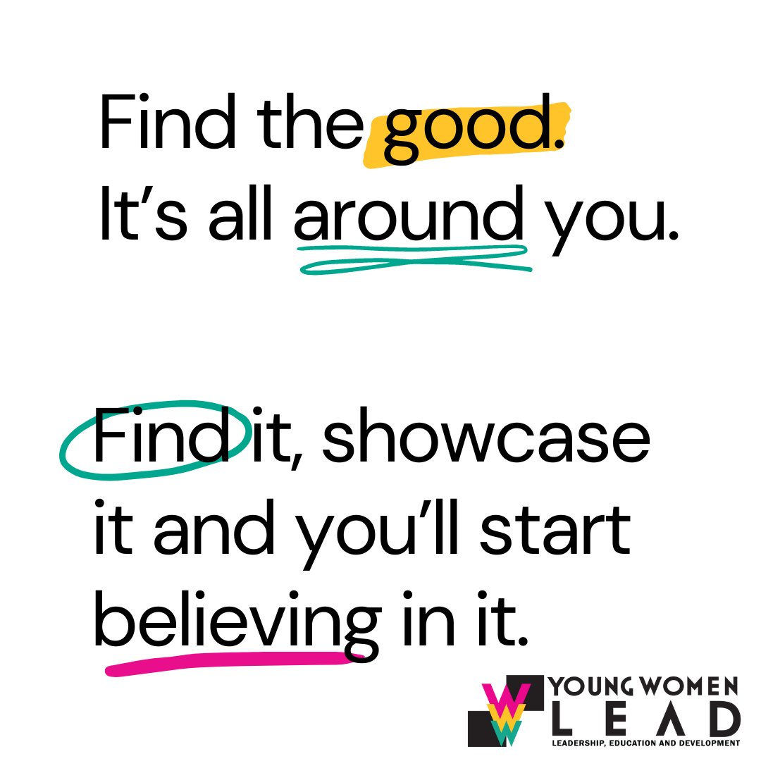 #YWL #FINDTHEGOOD #GIRLSTRONG