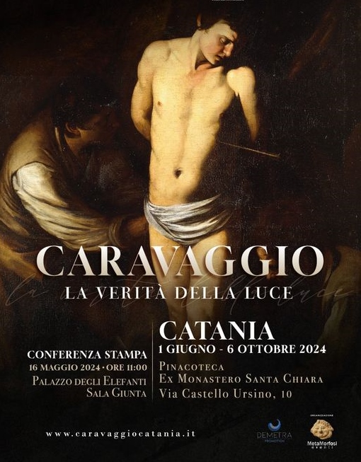 Caravaggio, La verità della Luce 1 Giugno - 6 Ottobre Pinacoteca ex Monastero Santa Chiara #Catania #eventisicilia24 #visitsicilyinfo caravaggiocatania.it