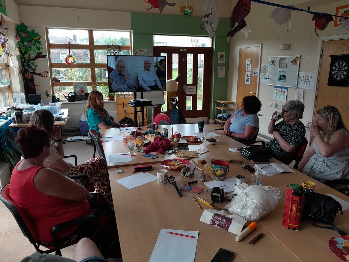 We had a productive afternoon on Monday with @aliveactivities creating fresh ideas for person-centred activities. #NeverStopLearning