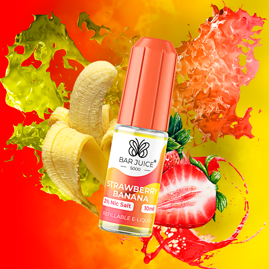 Introducing #BarJuice5000 Strawberry Banana: the ultimate smoothie match! 🍓🍌 Experience the delicious fusion of juicy banana and luscious strawberries in this fresh vape juice. Say Aloha to the smoothest moments with each puff. 💨💨 #VapeLife #StrawberryBanana

@BarJuiceVape