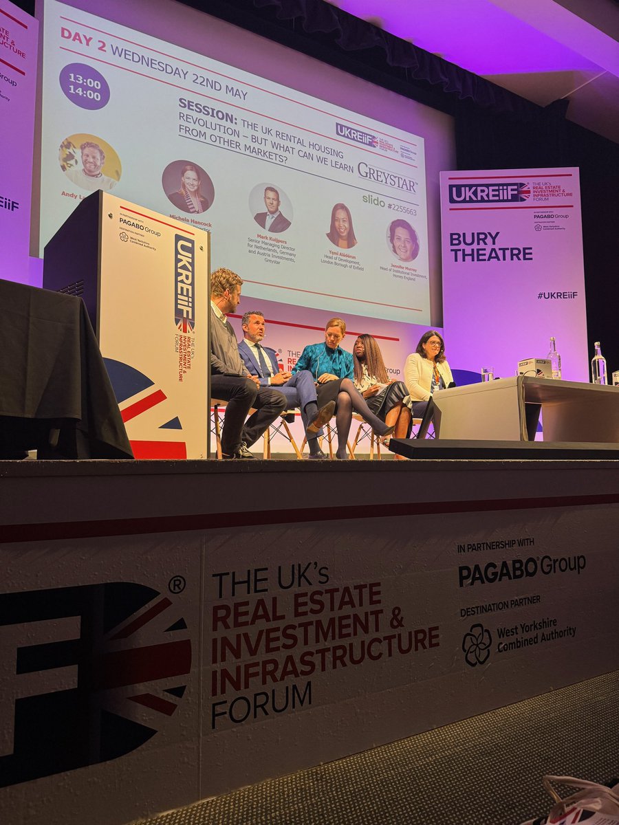 Day 2 <a href="/UKREiiF/">UKREiiF</a> 2024: Despite the rain, the discussions were anything but damp. Yesterday’s seminars covered a range of critical topics including insights from other sectors on the rental market, keyworker accommodation, and development within London.
#UKREiiF2024 #RealEstate