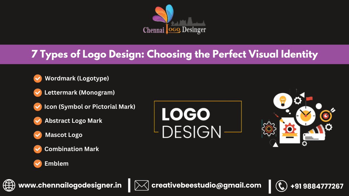 7 Types of Logo Design: Choosing the Perfect Visual Identity 📷
.
.
Visit: chennailogodesigner.in
.
.
#minimalistdesigns #visualidentitydesigner
#brandidentitydesigns
#emblemlogo
#wordmarklogo #logodesignlove
#abstractartpainting #visualidentitydesigner #mascotlogoinspirations