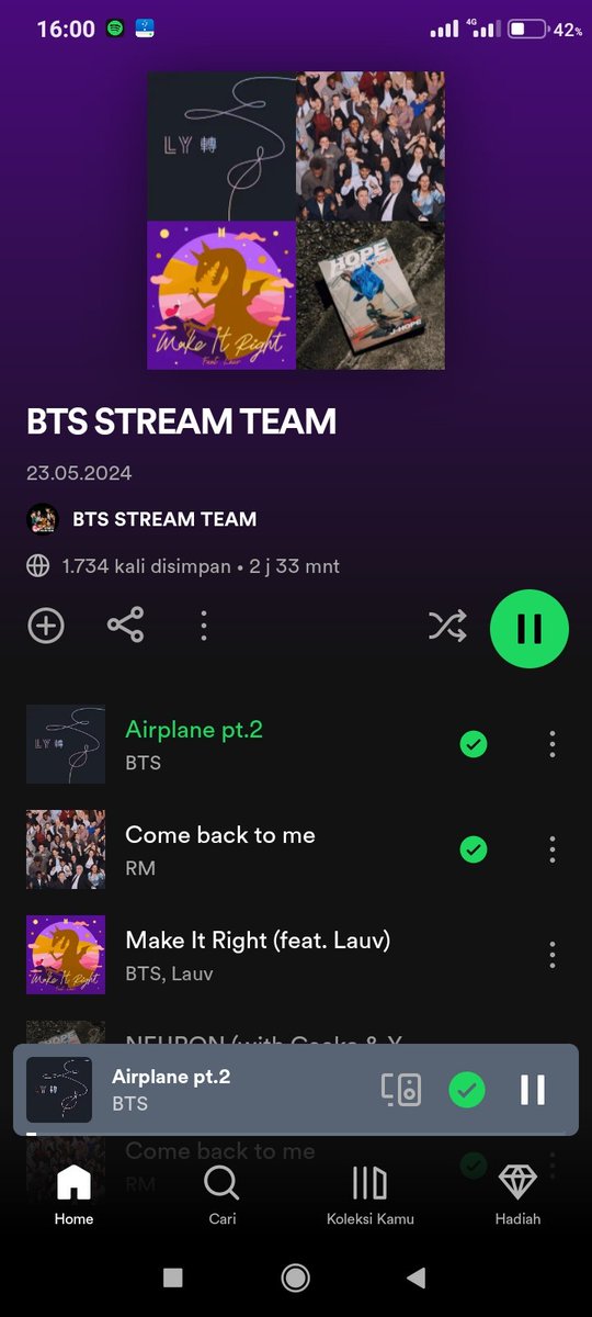 @apobangpobase @BTS_twt ARMY DAILY STREAMING
I'm listening #ComeBackToMe by #RM of @BTS_twt from new album #RightPlaceWrongPerson