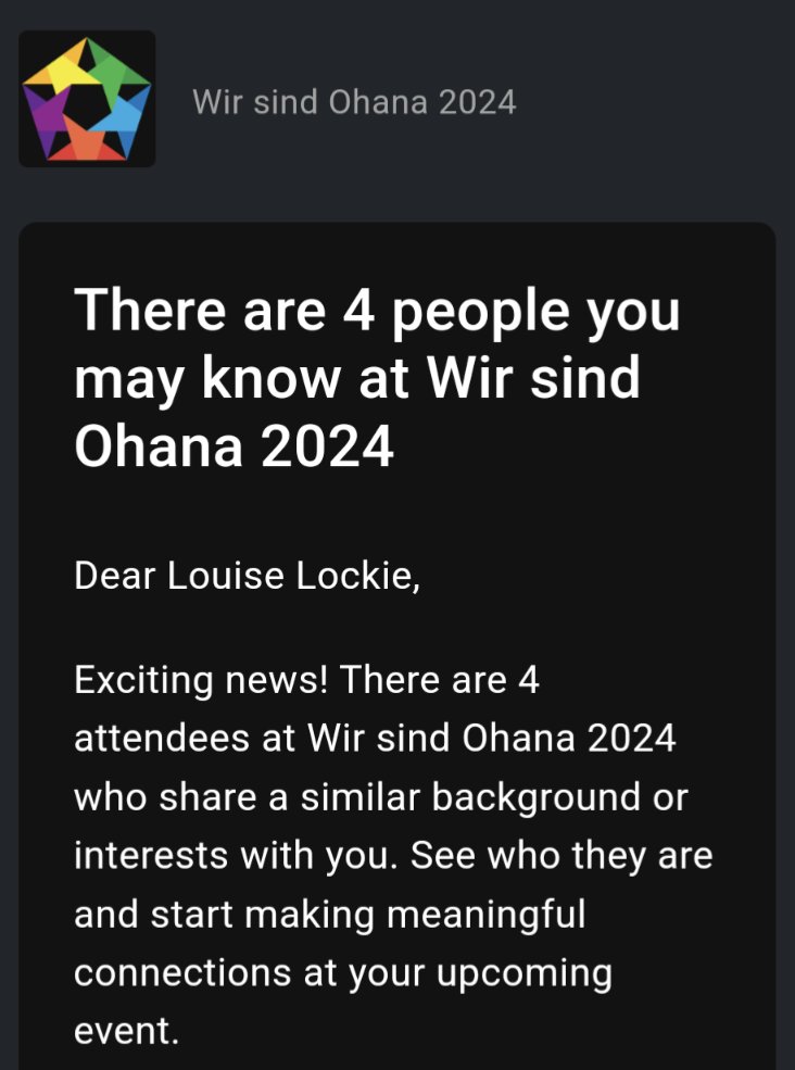 I'm counting on knowing more than 4 people 😆 I mean, I bumped into @EleanorsCloud at the airport so I've only got 3 to go! #TrailblazerCommunity #WirSindOhana #WSO24