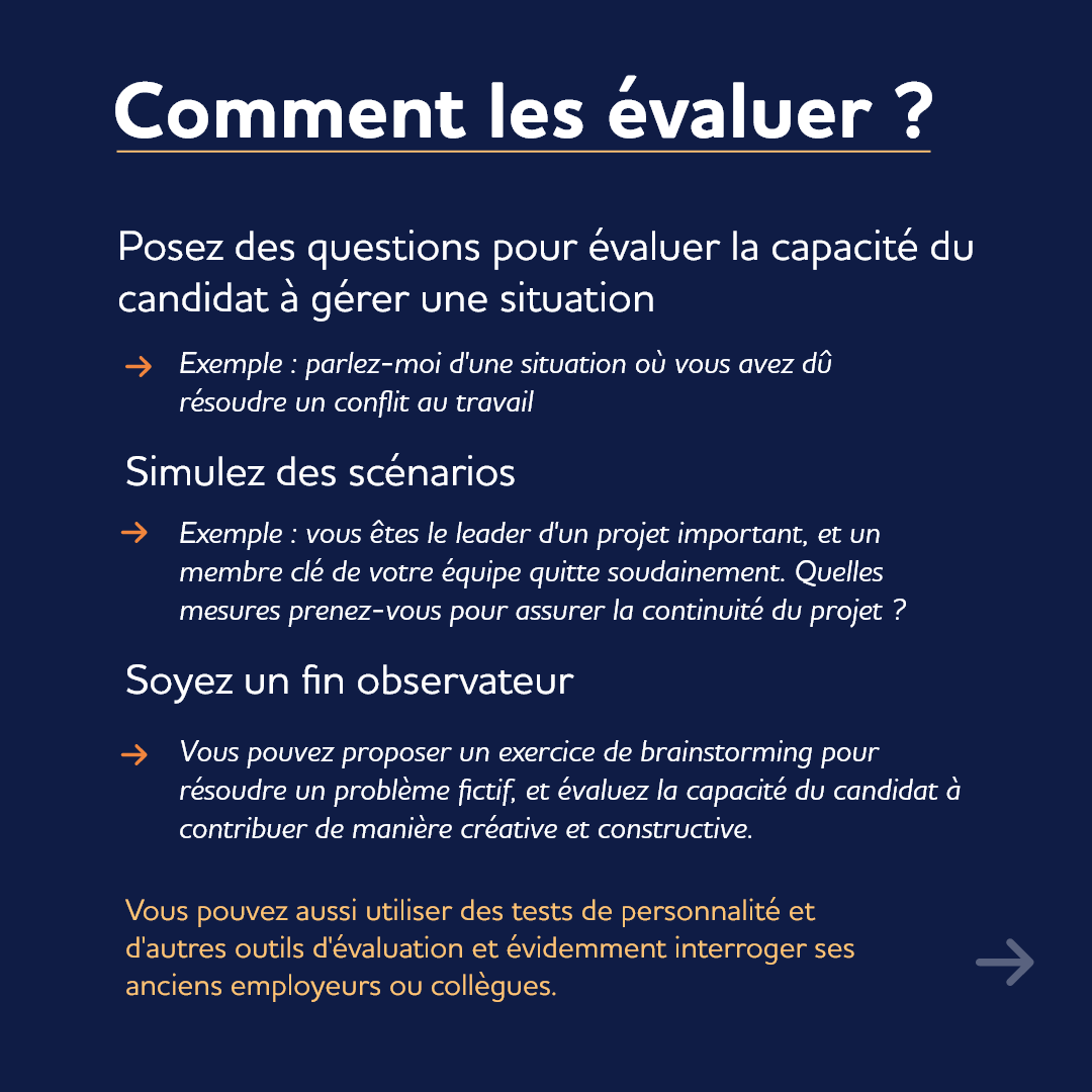 🔍 Comment évaluer les soft skills en entretien ? On vous dit tout !
Les soft skills sont essentiels pour la réussite en entreprise. Découvrez nos méthodes clés pour les évaluer efficacement lors des entretiens 👇

💬 Partagez vos techniques en commentaire

#RH #Entretien