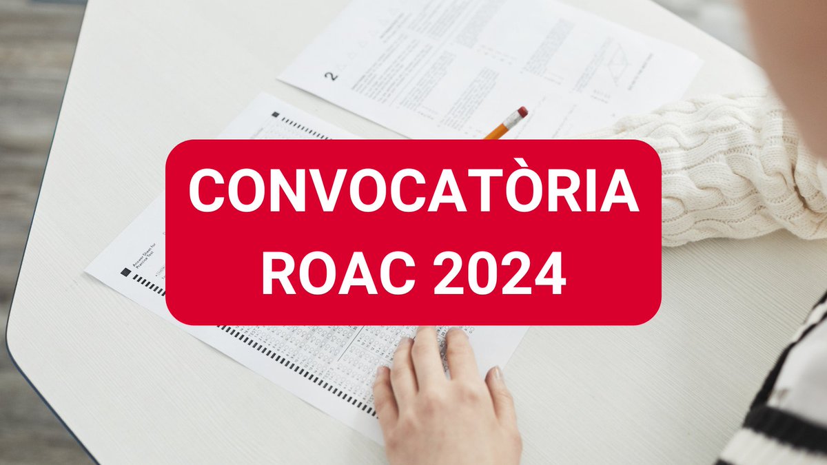AuditorsCENSORS's tweet photo. ⚠ LAST CALL #ROAC ⚠️
⌛️Només queden 4 dies per realitzar la sol·licitud de l'examen d'accés al ROAC 2024 Cal entregar la documentació especificada en el document oficial de l'ordre de l'examen del BOE fins al 27 de maig.
📧 Qualsevol dubte: escola@auditorscensors.com.
#Auditoria https://t.co/nAyY6CKpHv