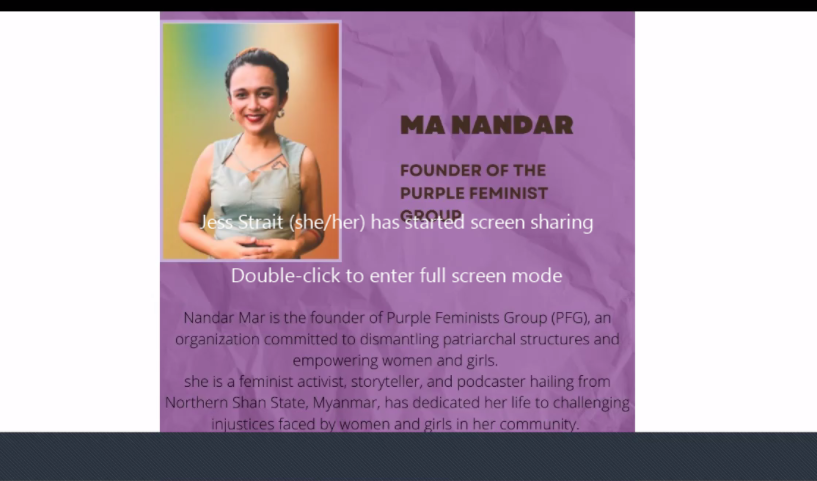 Being banned from my home for something that happened naturally to me during menstruation was an alarming call for me to raise up and advocate for myself and for other girls around the world. @prmyanmar #PeriodFriendlyWorld #MenstrualJusticeForJustice