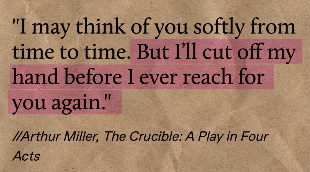 — Arthur Miller