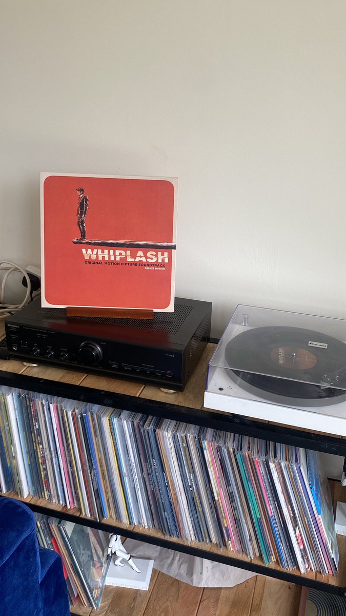 Davevimto's tweet photo. Next up this epic bastard #vinyl #vinyllover #vinyllife #whiplash #drums #drumsolo https://t.co/bVP3R3q2oK