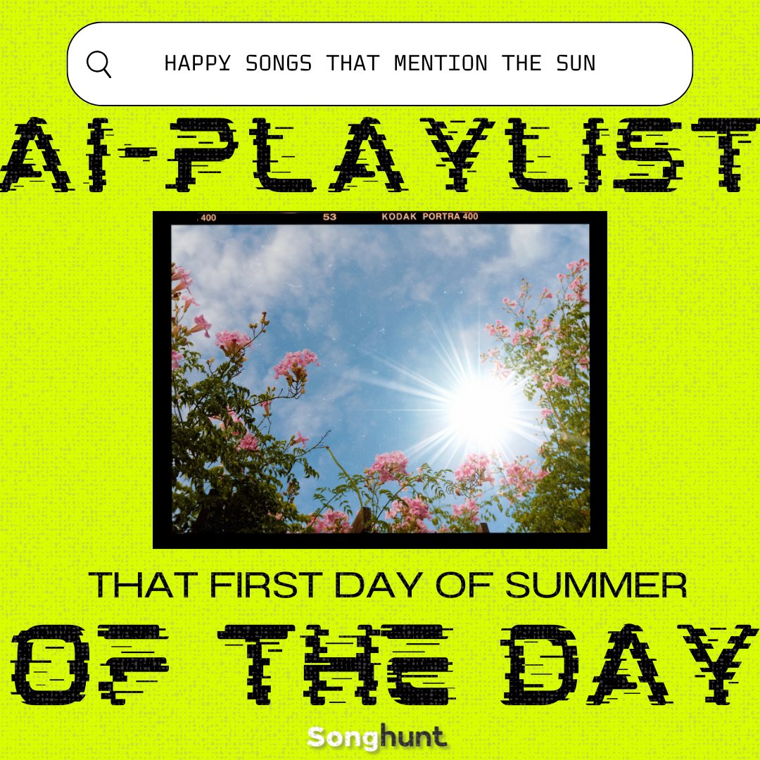 Soundtrack your summer: Check out this sizzling playlist for the sunniest days, curated by an AI!  📷📷 bit.ly/3Kdx8kq
Featuring:
📷 Lana Del Rey
📷 @MileyCyrus
📷 @donaldglover // Childish Gambino
📷 @DiRealShaggy
📷 and more!